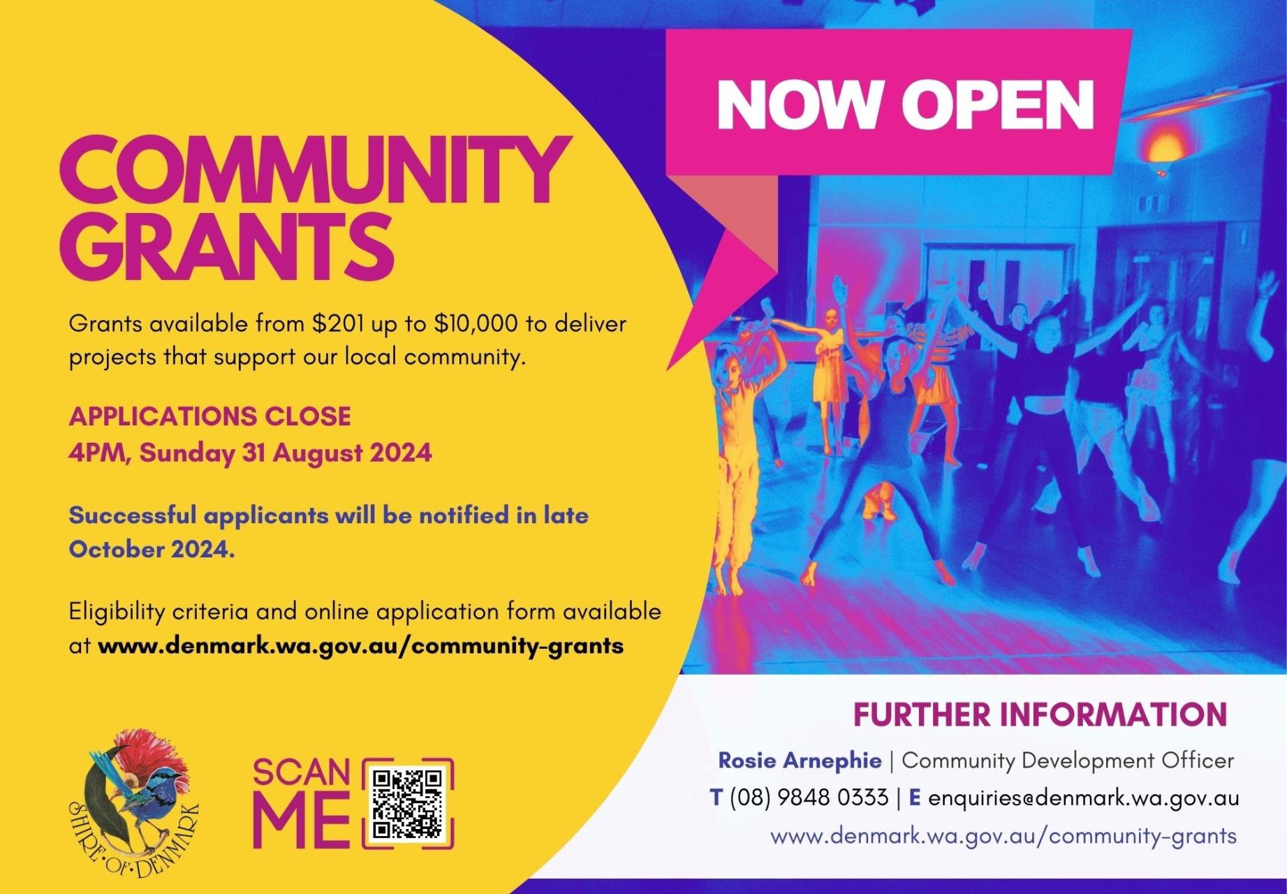 2024/25 Community Grants Applications Now Open