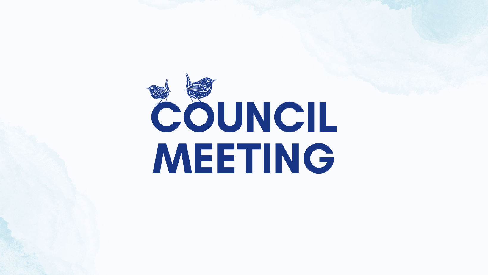 Special Meeting of Council to be held on Tues 13 August